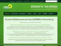 gruene-plettenberg.de Webseite Vorschau