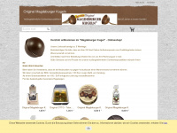 magdeburger-kugel.de Webseite Vorschau