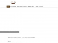 gut-seedorf.de Webseite Vorschau