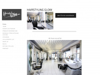 hairstyling-glow.ch Webseite Vorschau