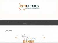 vm-creativ.de Webseite Vorschau