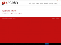 conactor.at Webseite Vorschau