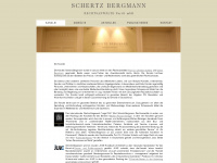 schertz-bergmann.de Webseite Vorschau