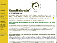 noodlebrain.com Webseite Vorschau