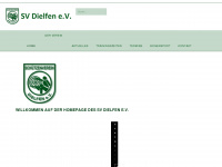 schuetzenverein-dielfen.de Webseite Vorschau