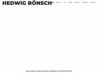 hedwig-boensch.de Webseite Vorschau