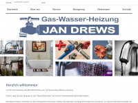 heizung-sanitaer-drews.de Webseite Vorschau