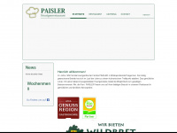 paisler.at Webseite Vorschau
