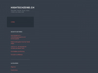 hightechzone.ch Webseite Vorschau