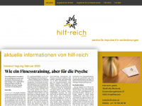 hilf-reich.ch Webseite Vorschau