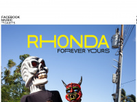 rhondamusic.com Webseite Vorschau