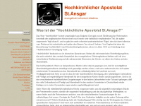 hochkirche.de Webseite Vorschau