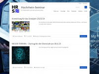 hochrhein-seminar.de Webseite Vorschau