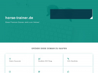 horse-trainer.de Webseite Vorschau