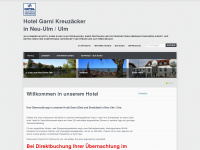hotel-neu-ulm.de Webseite Vorschau