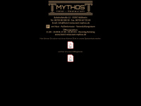 hotel-restaurant-mythos.de Webseite Vorschau