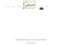 hotel-schumann.de Webseite Vorschau