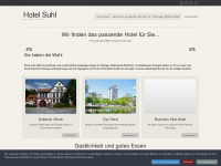 hotel-suhl.de Webseite Vorschau