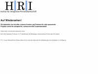 hr-institut.de Webseite Vorschau