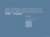 hse-projekt.de Webseite Vorschau