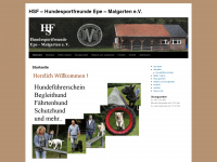 hsf-epe-malgarten.de Webseite Vorschau