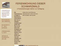 ferienwohnung-sieber-schwarzwald.de Webseite Vorschau
