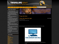 thuglifearmy.com Webseite Vorschau