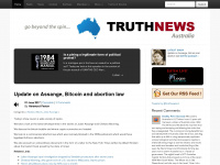 truthnews.com.au Webseite Vorschau