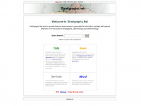 stratigraphy.net Webseite Vorschau