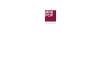 minipop.de Webseite Vorschau