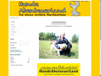 hundeabenteuerland.de Webseite Vorschau