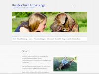 hundeschule-lange.de Webseite Vorschau