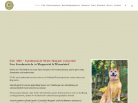 hundeschule-rheinwupper.de Webseite Vorschau