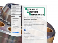 hydraulik-niederrhein.de Webseite Vorschau