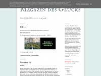magazin-des-gluecks.blogspot.com Webseite Vorschau