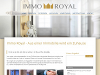 immo-royal.de Webseite Vorschau
