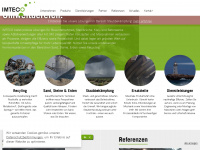 imteco.ch Webseite Vorschau