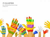 it-cluster.at Webseite Vorschau