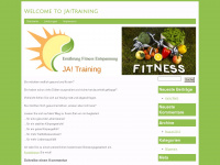 ja-training.de Webseite Vorschau