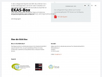 ekas-box.ch Webseite Vorschau