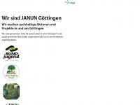 janun-goettingen.de Webseite Vorschau