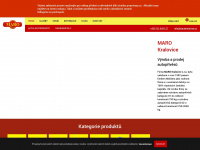maro-kralovice.cz Webseite Vorschau