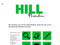 hillpromotion.at Webseite Vorschau