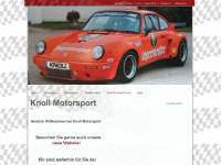 knoll-motorsport.de Webseite Vorschau