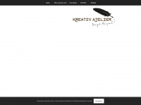 kreativ-atelier.at Webseite Vorschau