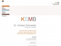 ksmb.de Webseite Vorschau