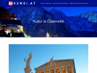 kzwei.at Webseite Vorschau