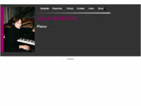 lala-isakova.de Webseite Vorschau