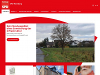spd-hainburg.de Webseite Vorschau