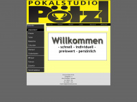 pokalstudio-poetzl.de Webseite Vorschau